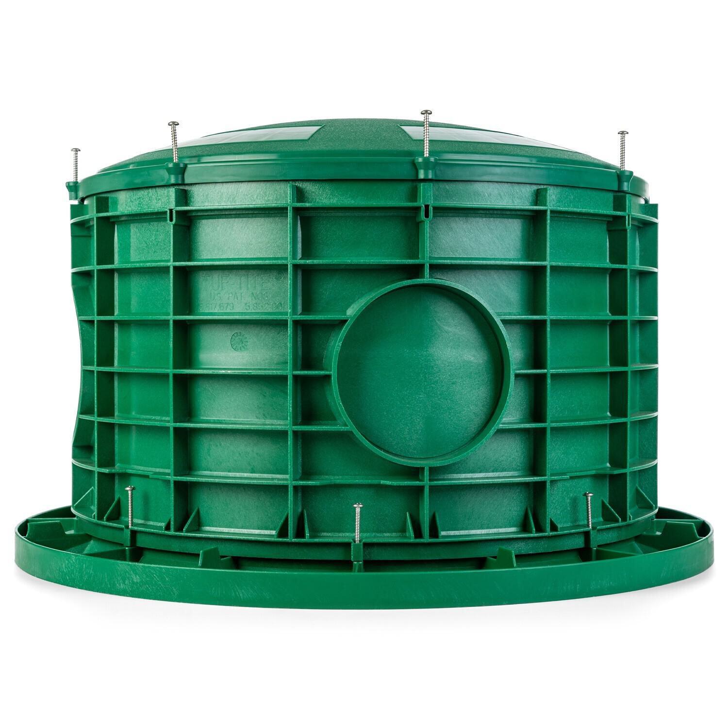 Large Tank Riser VPC Tanks | 20-Inch Septic Tank Riser Kit, 12-Inch Height