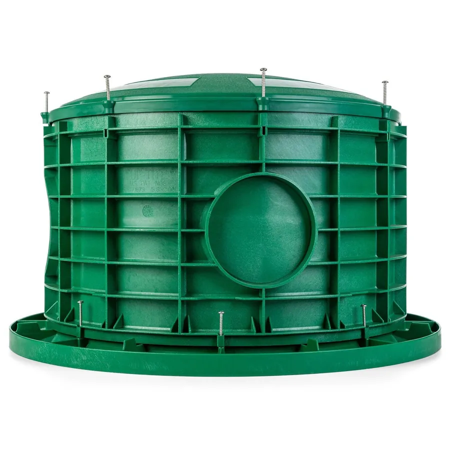 Quad Riser Slip Tank VPC Tanks | 20-Inch Septic Tank Riser Kit, 12-Inch Height