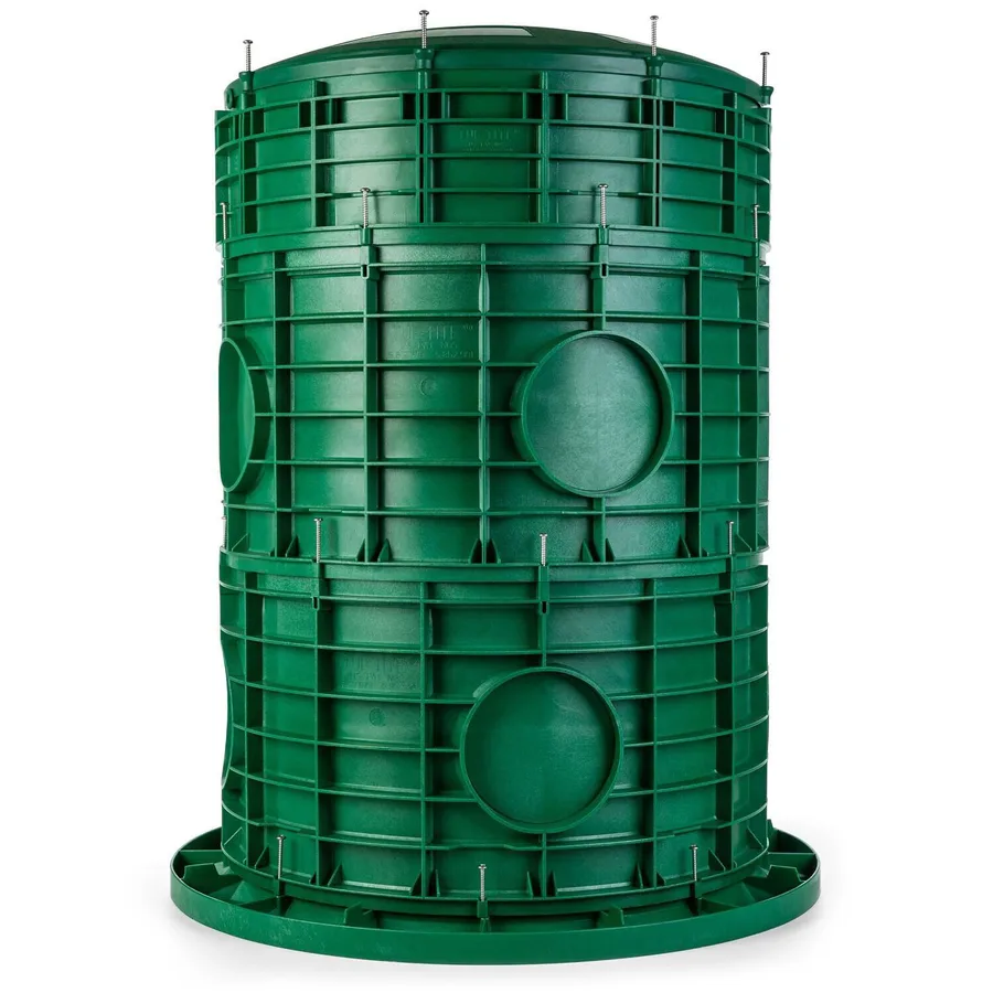Septic Riser Round Tank VPC Tanks | 20-Inch Septic Tank Riser Kit, 30-Inch Height