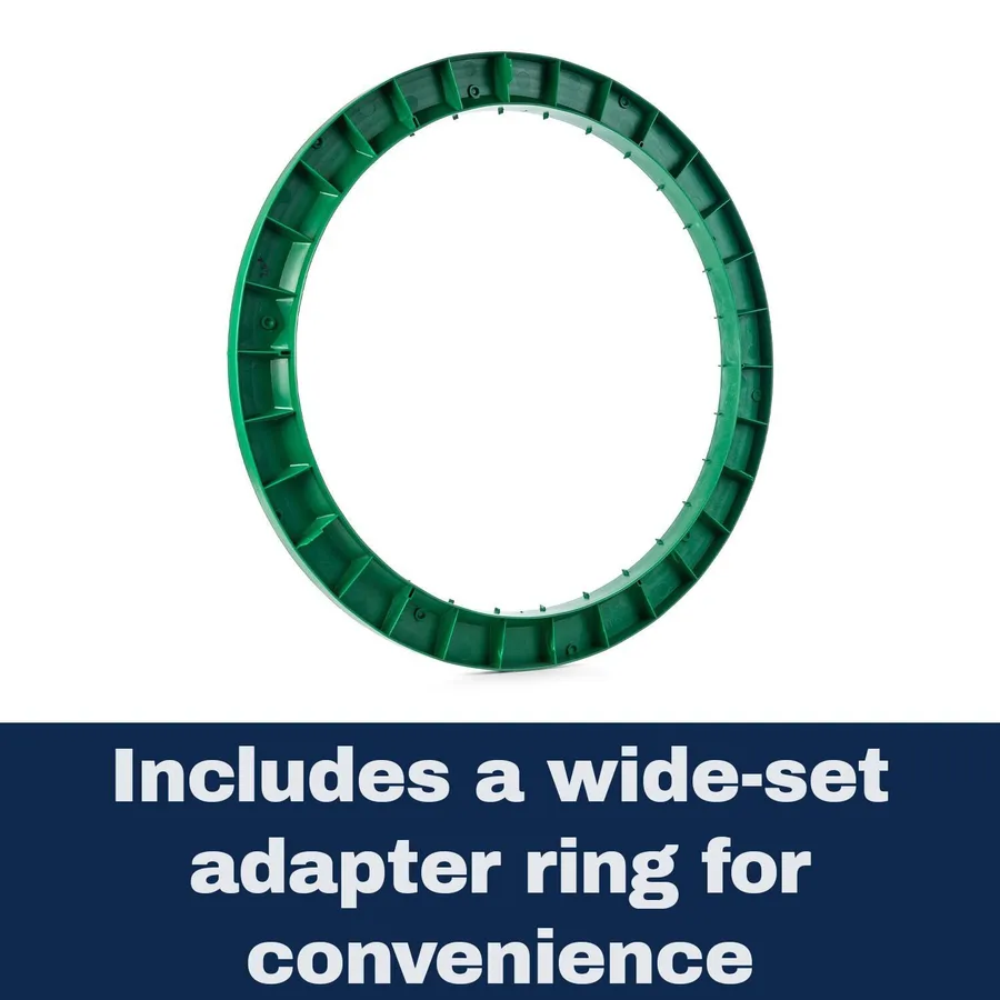 24 Septic Riser VPC Tanks | 24-Inch Septic Tank Riser Kit, 6-Inch Height